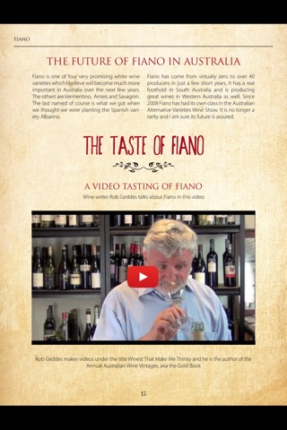 Скриншот из Vinomag - Vinodiversity Magazine for adventurous wine lovers in Australia and beyond