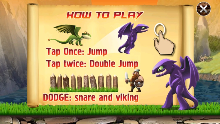 Dragon War Racing Game - Race against Thrones of Vikings