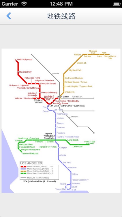 Los Angeles Offline Map(offline map, subway map, GPS, tourist attractions information) screenshot-4