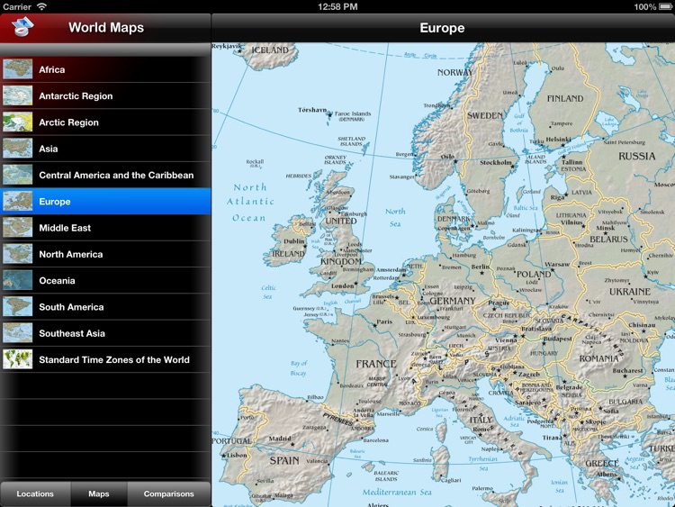 The World Factbook for iPad screenshot-3
