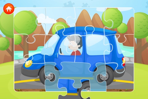 Trucks and Things That Go Jigsaw Puzzle - Preschool and Kindergarten Educational Cars and Vehicles Learning Shape Puzzle Adventure Game for Toddler Kids Explorers screenshot 3