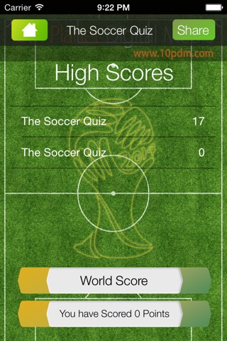 10pdm World Soccer Cup Quiz screenshot 4