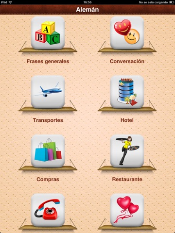 iTalk German: Conversation guide - Learn to speak a language with audio phrasebook, vocabulary expressions, grammar exercises and tests for english speakers HD screenshot 3