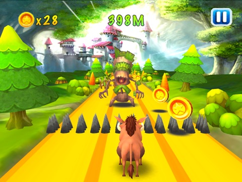 Mega Tiger Run－ Folt Pig Throne Republique Perils duel Joust HD screenshot 4