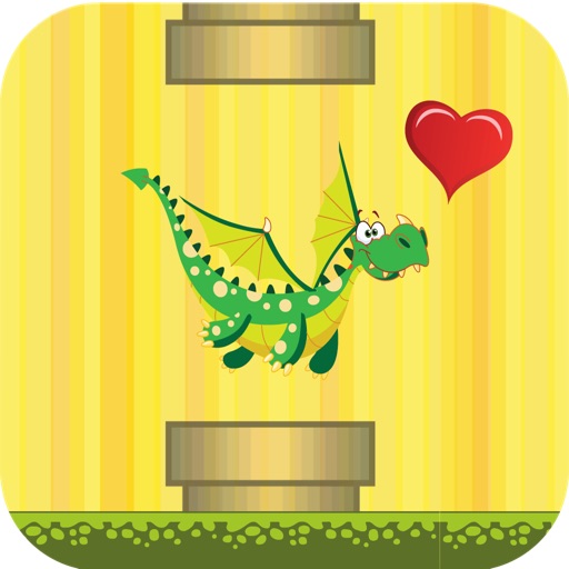 A Flappy Dragon Sky Adventure Game iOS App
