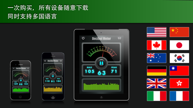 Decibel Meter - Measure the sound around you with ease(圖5)-速報App