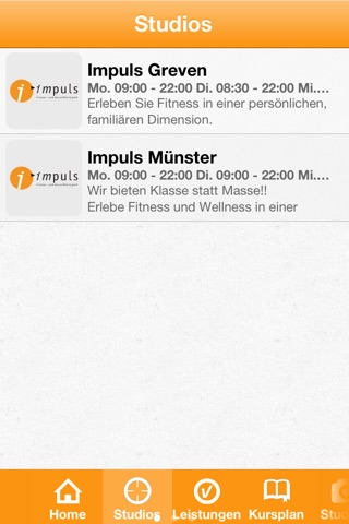Impuls Fitness screenshot 2