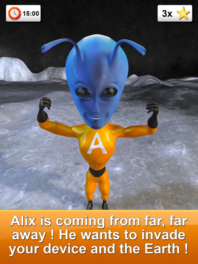 Alix the talking Alien for iPad(圖2)-速報App