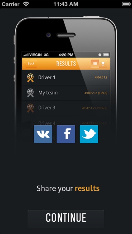 Rallymeter Timing app screenshot-3