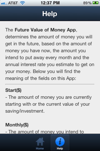 Future Value of Your Money screenshot 3