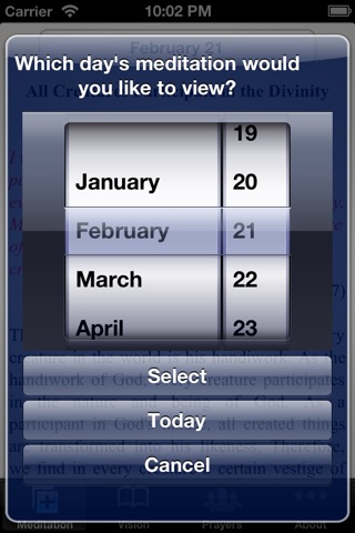 Pallotti App screenshot 2