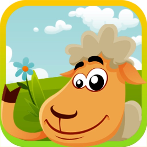 Counting sheep for kids icon