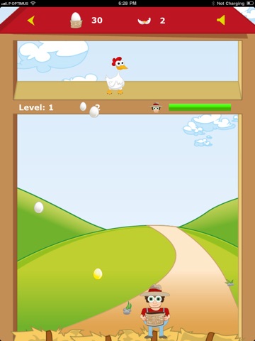 The Crazy Chicken HD (Free Game) screenshot 2