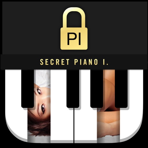 Secret Piano Icon - Piano Lock Photo+Video Manager and Disk Vault