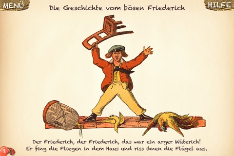 Struwwelpeter interaktives Kinderbuch screenshot 2