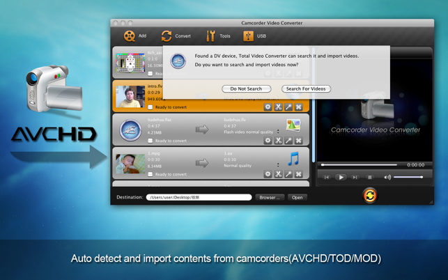 Camcorder Video Converter