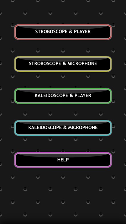 Music Stroboscope Kaleidoscope