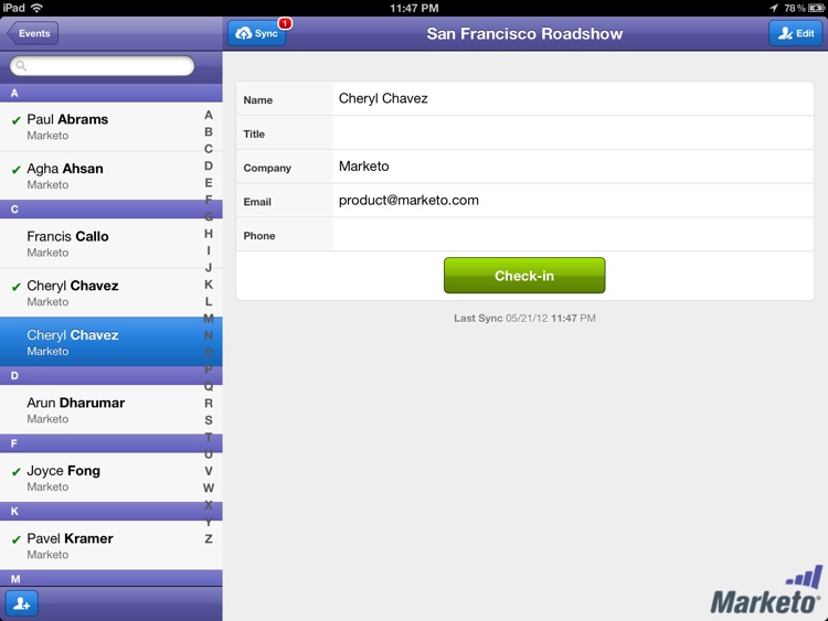 Marketo Events screenshot-3