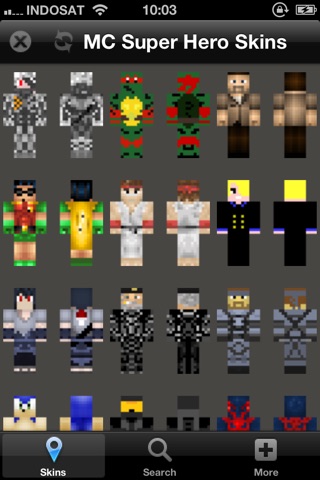 Super Hero Skins for Minecraft screenshot 3