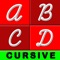 Created by a group of early writing teachers to teach kids proper Cursive letter writing skills, based on the national standard of printing (Zaner-Bloser Style) taught in schools, and enforced with proper stroke mechanics validation, directional as well as within acceptable bounds