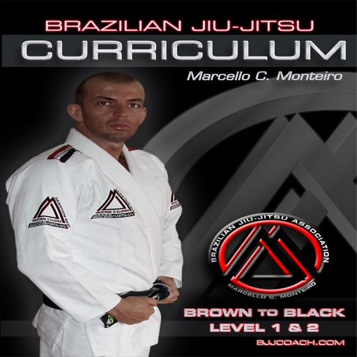 BJJ Brown to Black Lvl.1&2 Curriculum Step-by-Step Jiu Jitsu System iOS App