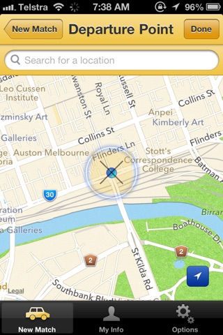 Share The Fare – Australia’s Cab Share App screenshot 2