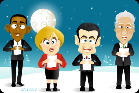 Singing Presidents - Silent Night screenshot 2