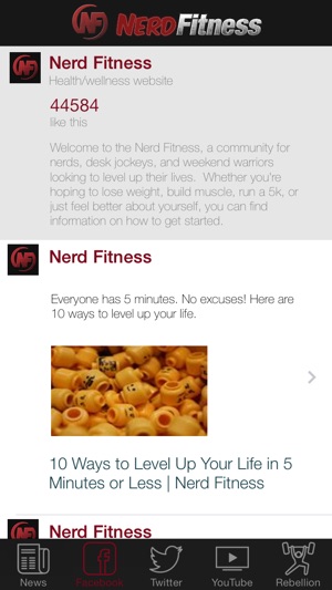 Nerd Fitness(圖2)-速報App