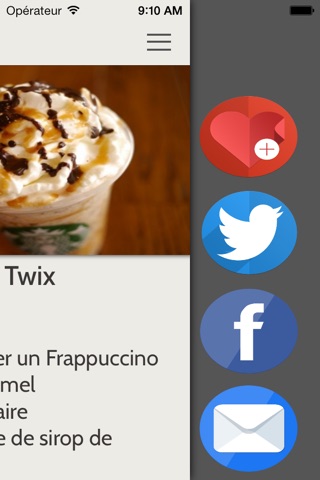 Secret Menu for Starbucks screenshot 4