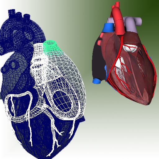 3D Heart HD icon