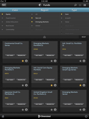 Dimensional Advisor App screenshot 3