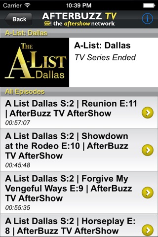 AfterbuzzTvApp screenshot 2