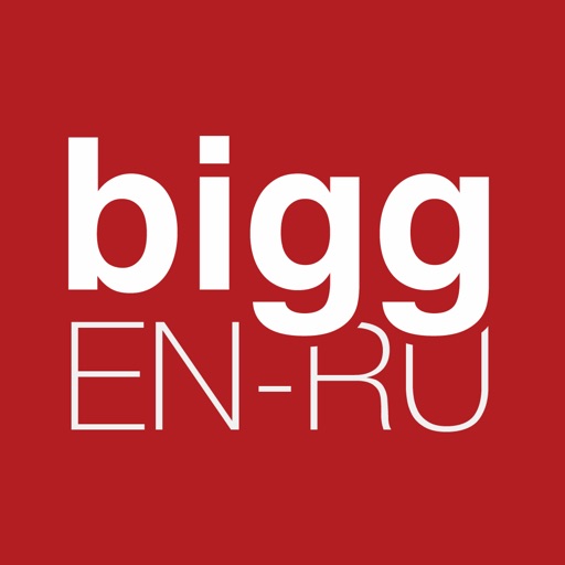 Bigg English-Russian Offline Dictionary + Online Translator icon