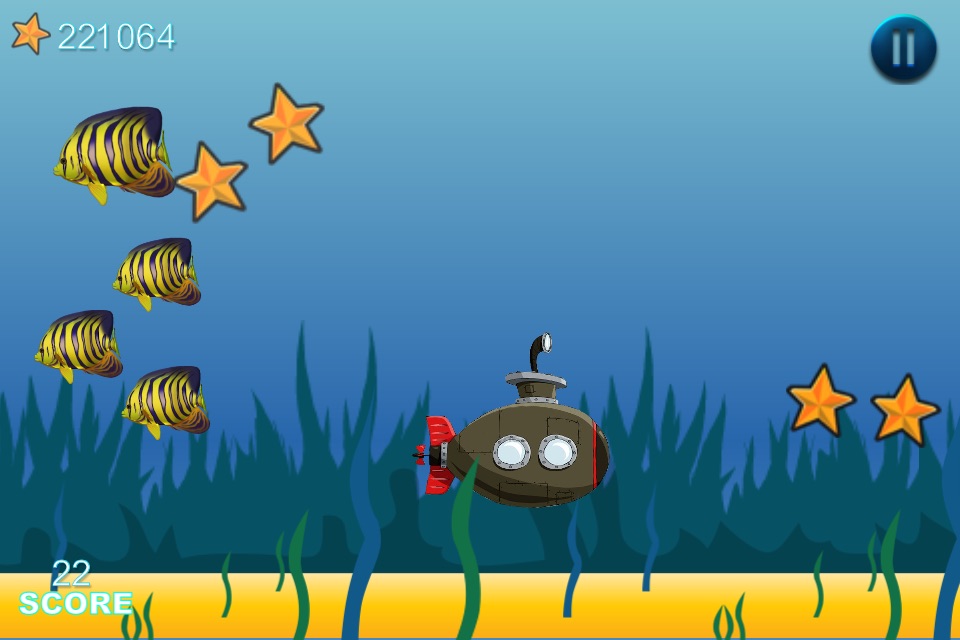 Submarine Splash Race Mania - Ocean Swimming Sub Shooting Fish Free screenshot 4