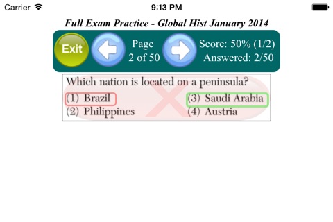 Global History Regents screenshot 3