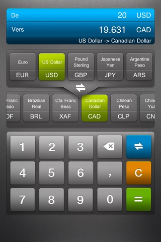 Currency Converter! screenshot 3