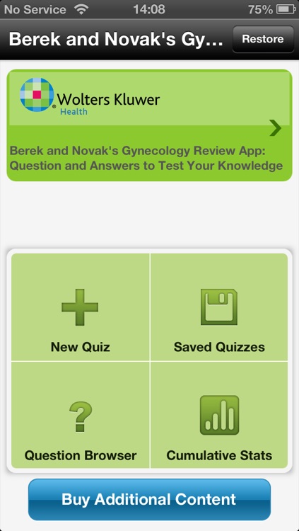 Berek and Novak's Gynecology Review App: Question and Answers to Test Your Knowledge