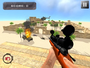 Army Sniper Desert War Hero Free, game for IOS