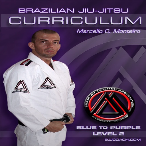 BJJ Blue to Purple Lvl.2 Curriculum Step-by-Step Jiu Jitsu System icon