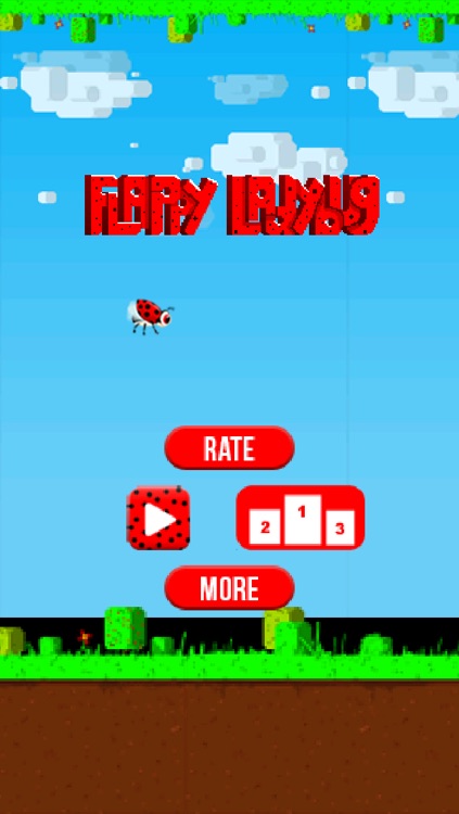 Flappy LadyBug - Tap and Flap Adventure Maze