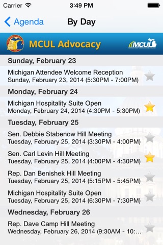 MCUL Advocacy screenshot 2