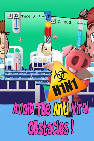Flappy Swine Flu - The Most Annoying Viral of All screenshot 3