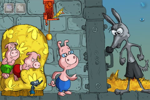 The Three Little Pigs - Children's Interactive Storybook LITE screenshot 2