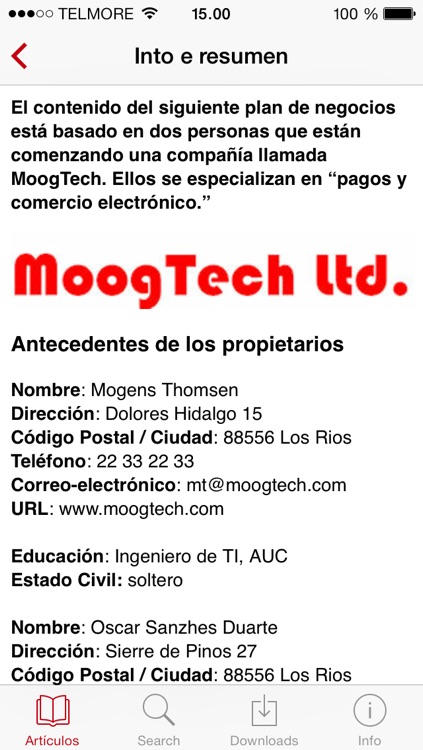 Plan de Negocios para Emprendedores screenshot-4