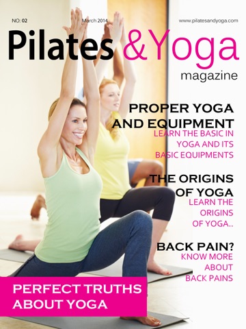 Pilates Yoga Magazine for Posture Poses, Stretching, Kundalini, Ayurveda & Vikram Power screenshot 3