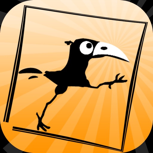 No Bird Dies Tomorrow - The Running Black Beak Icon