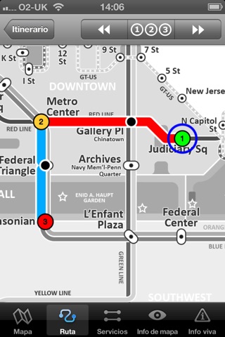 Washington Metro by Zuti screenshot 4