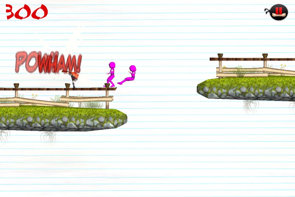A Scribble Ninja Run Free screenshot 2