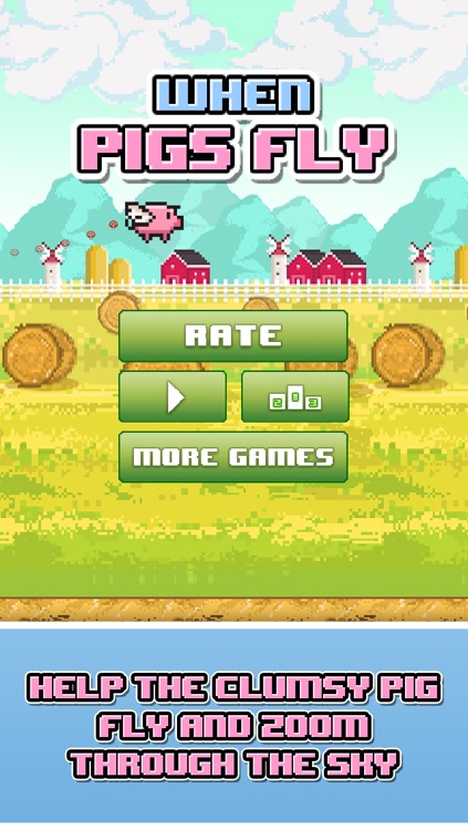 When Pigs Fly - Cute Pet Pig Flapper Adventure