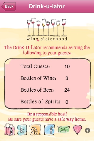Wine Sisterhood: Drink-U-Lator screenshot 2
